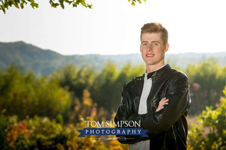 high school senior boy portraits ft madison il