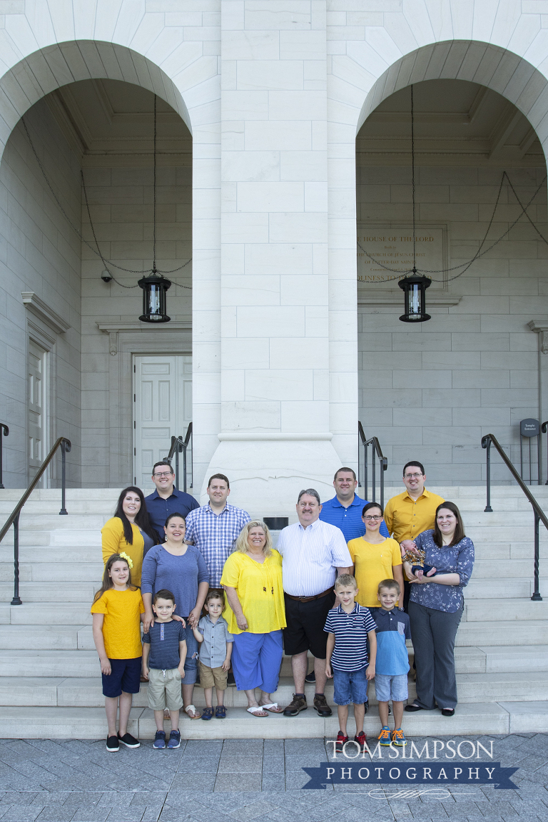 nauvoo temple family reunion portraits tom simpson