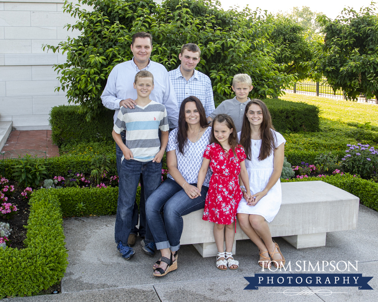 family portrait nauvoo temple grounds