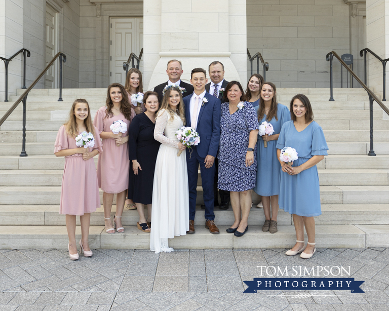 nauvoo temple wedding bridal party