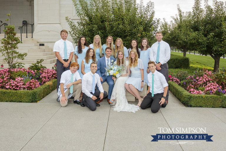 bridal party nauvoo temple grounds