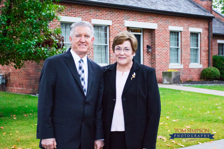 missionary couple brick home