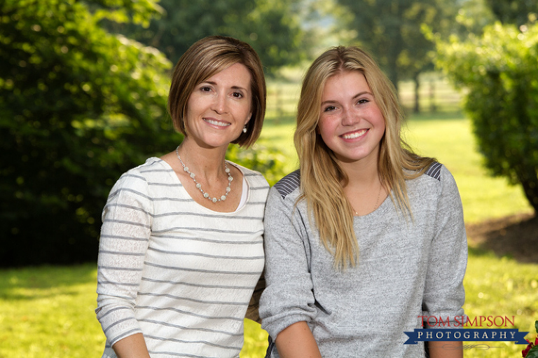 mother daughter outdoor portrait